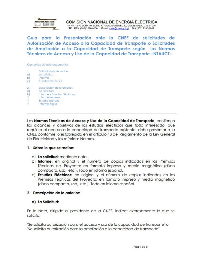 Leer guía NTAUCT