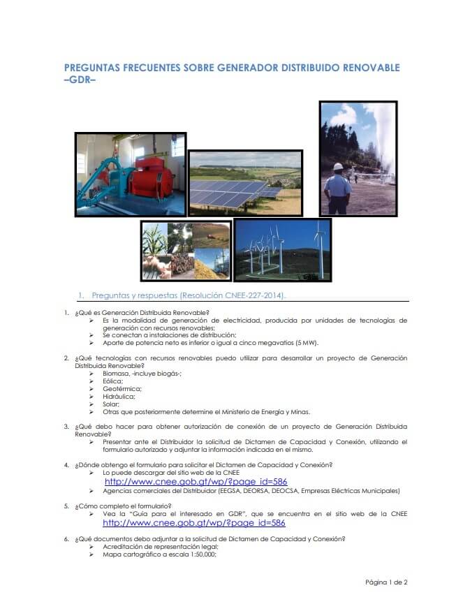 Preguntas frecuentes GDR
